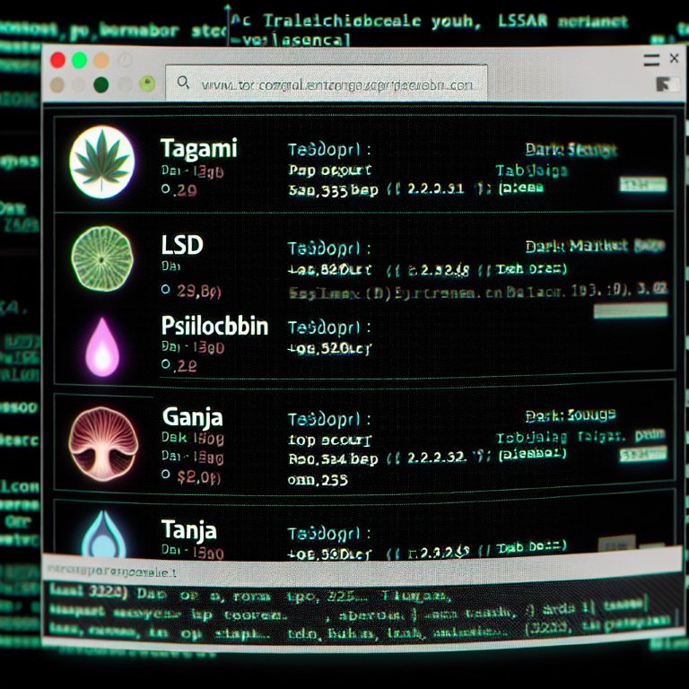 A Wide Selection of Drugs on the Darknet tor drug market